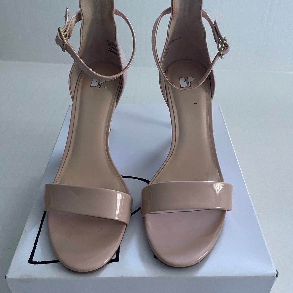 Nordstrom Blush Ankle Strap Heels